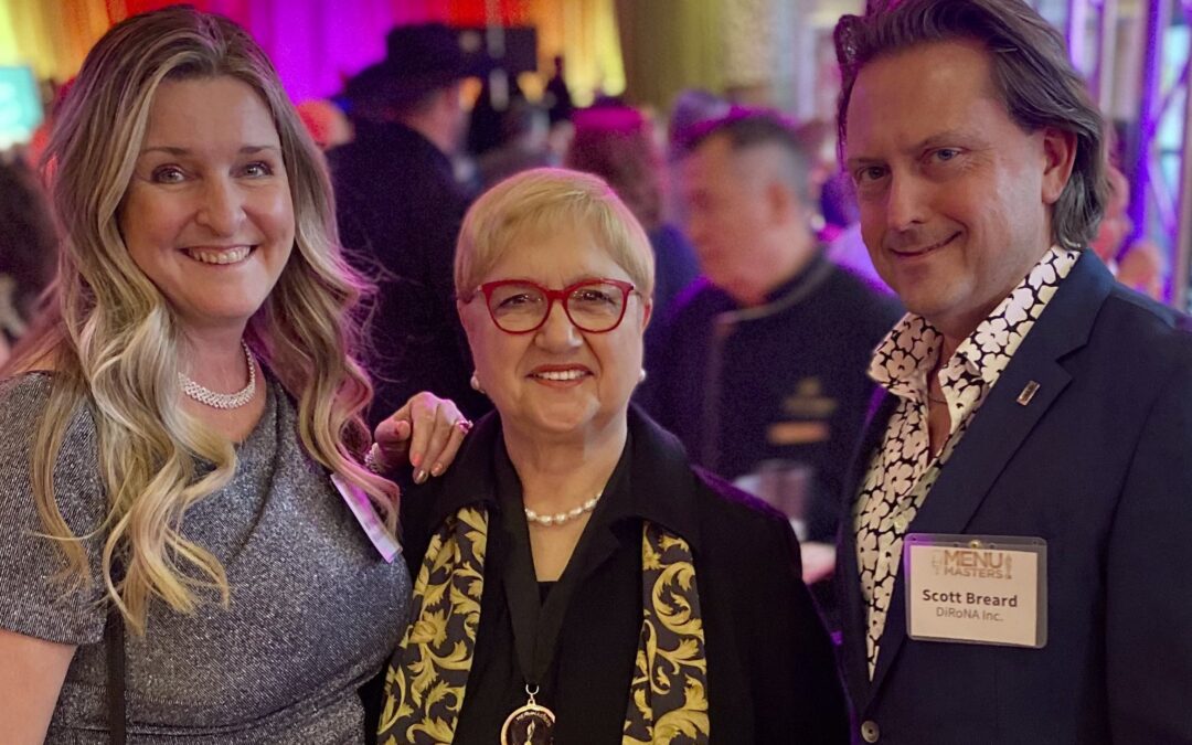 DiRōNA Awarded Restaurateur, Lidia Bastianich and others were honored at the MenuMasters Gala in Chicago