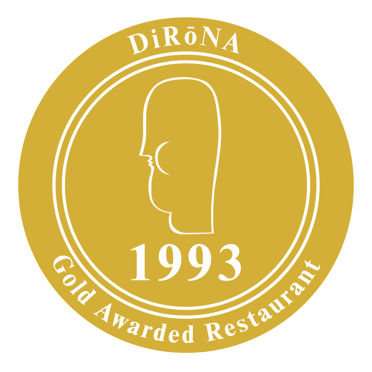 DiRoNA Since Badge-gold-1993