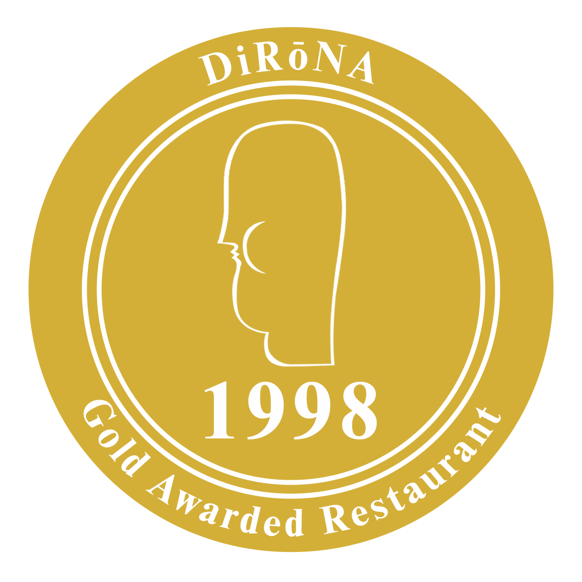 DiRoNA Since Badge-gold-1998