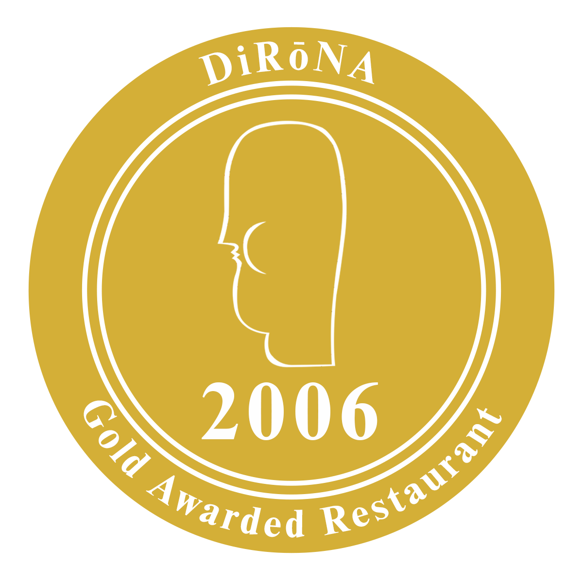 DiRoNA Since Badge-gold-2006