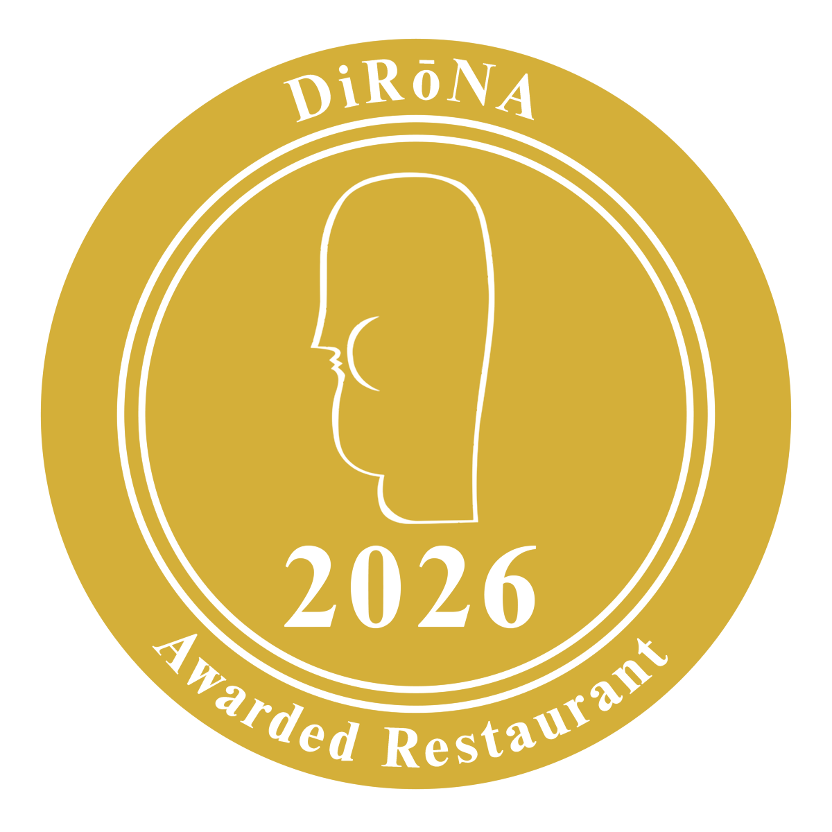 DiRoNA Since Badge-gold-2026