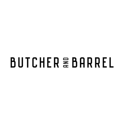 DiRoNA Awarded Restaurant Distinguished Restaurants of North America Butcher and Barrel logo DiRoNA Awarded Restaurant Distinguished Restaurants of North America Butcher and Barrel logo