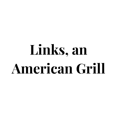 DiRoNA Awarded Restaurant Distinguished Restaurants of North America Links, an American Grill logo