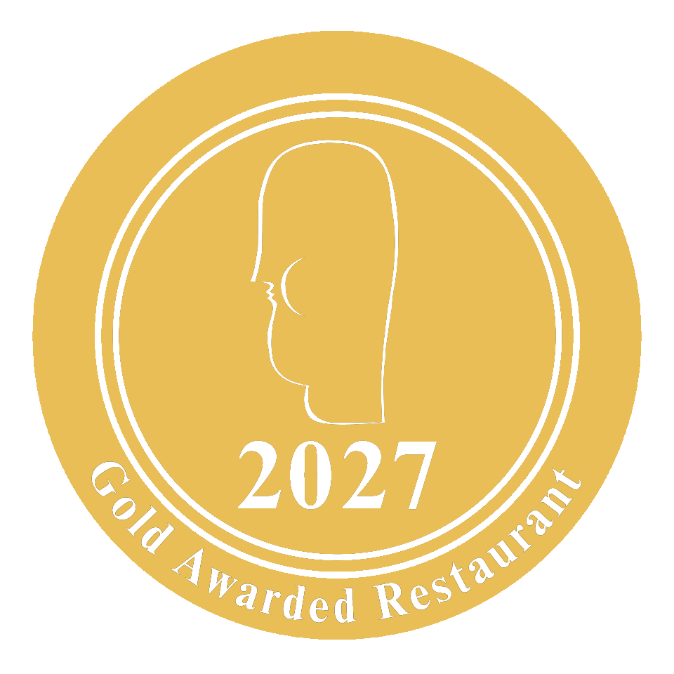 DiRoNA Since 2027 Badge-gold awarded restaurant